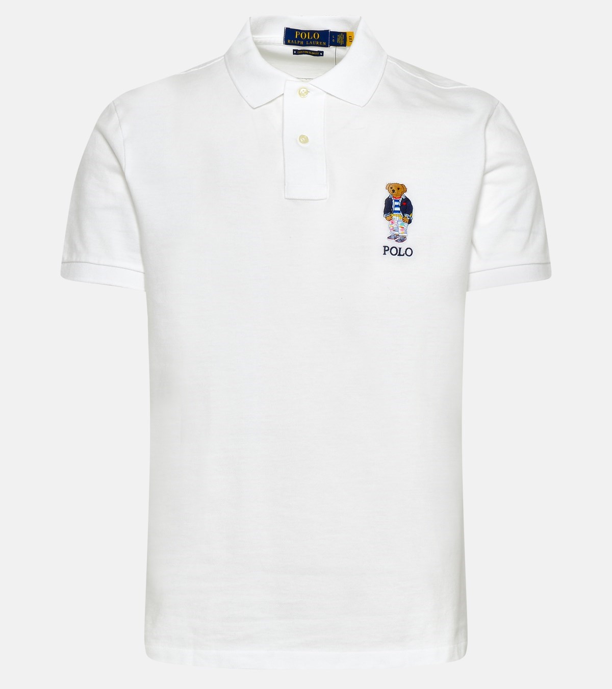 REMERA C/POLO PIQUET-CR21 WHITE
