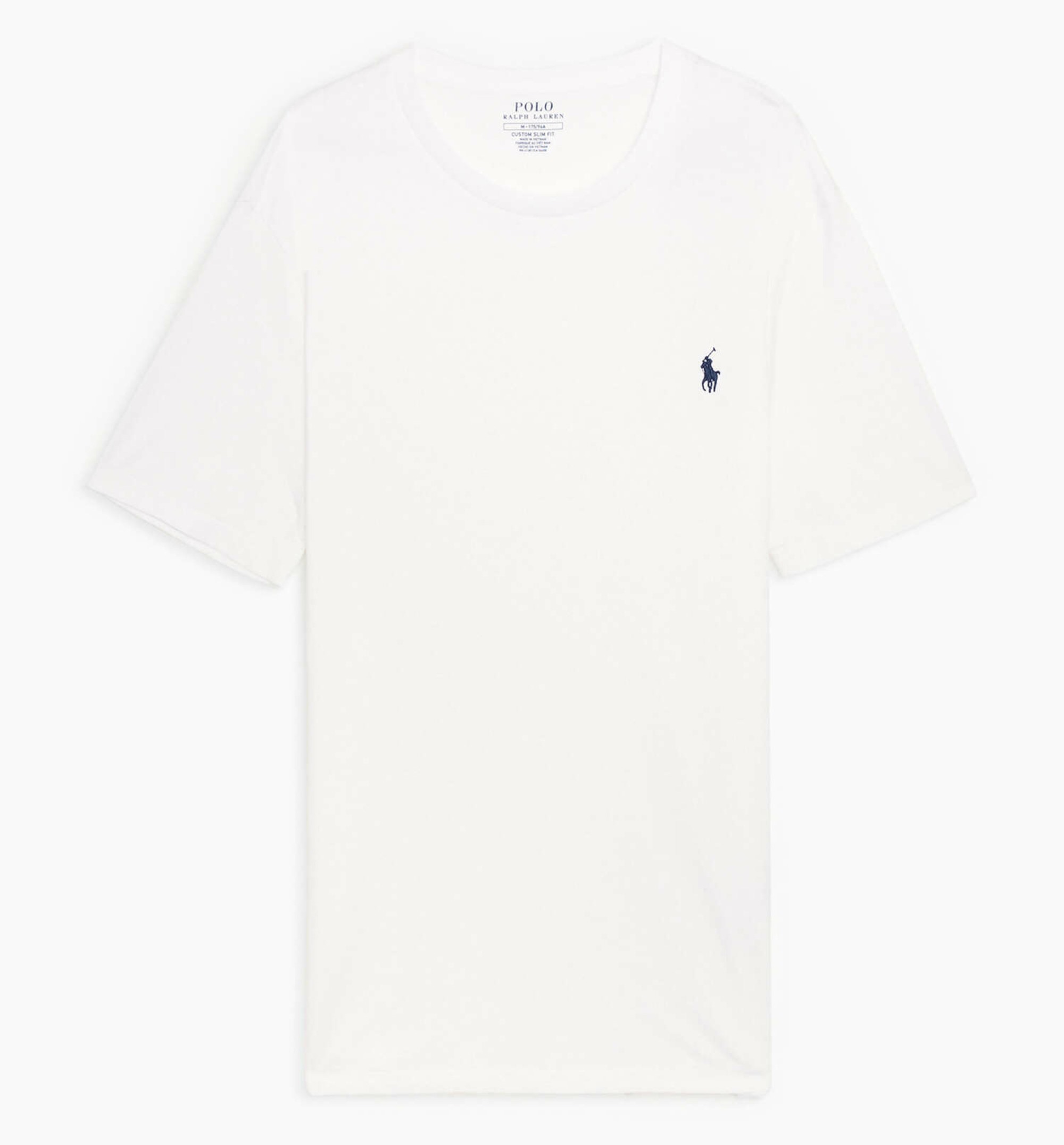 T-SHIRT C/R CAB. JERSEY-WHITE