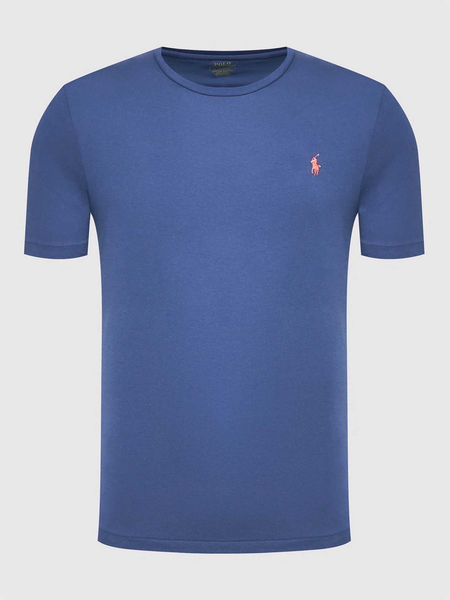 T-SHIRT C/R-LIGHT NAVY/C3426