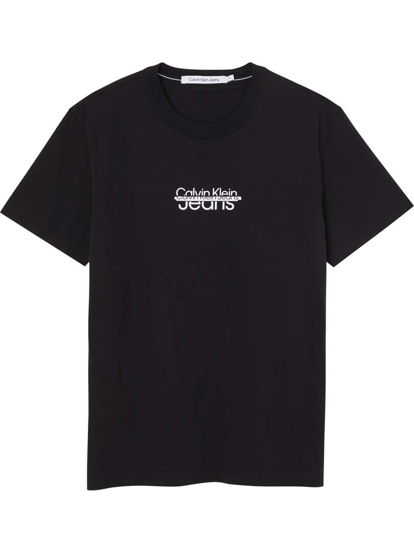 T-SHIRT CAB M/C-CK BLACK