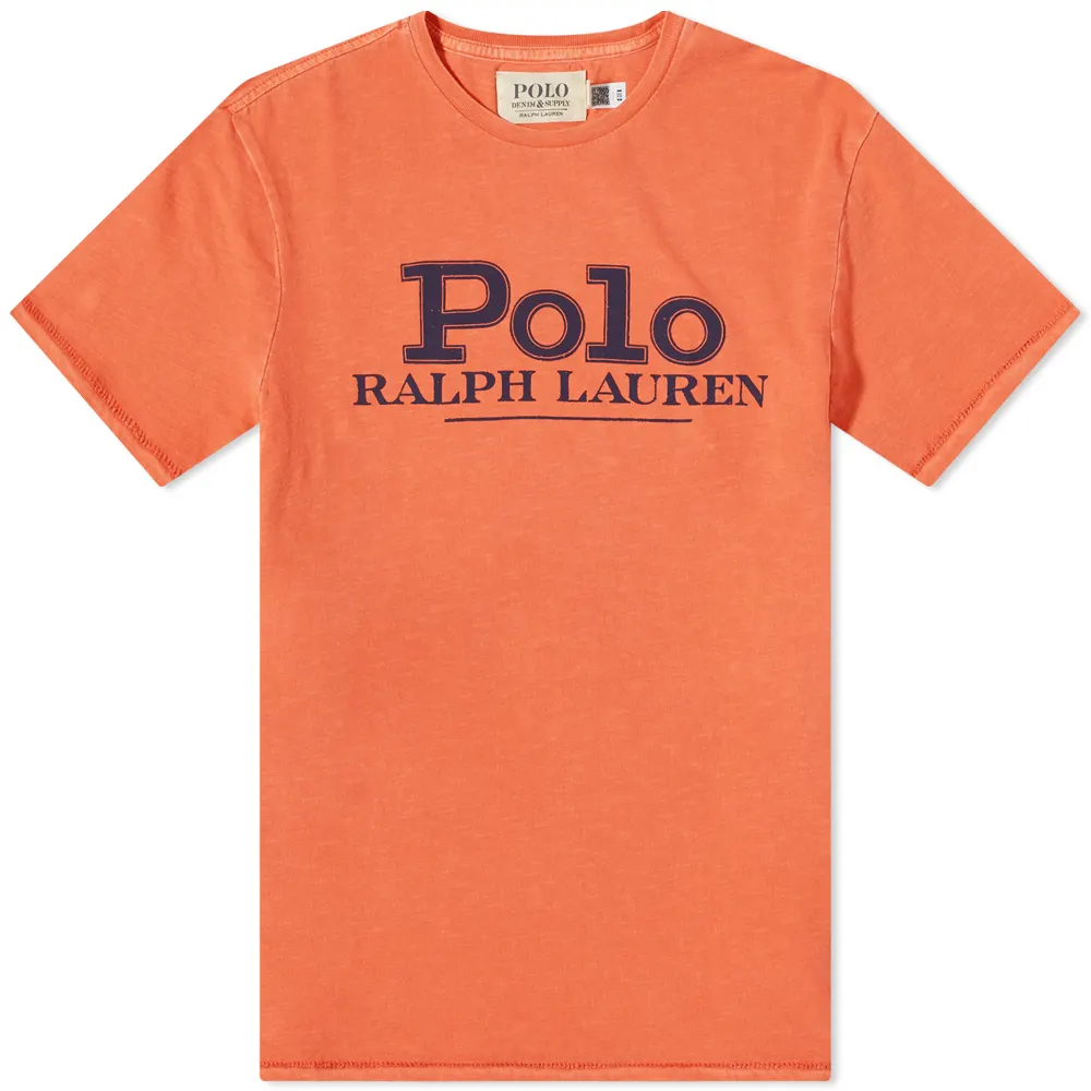 T-SHIRT C/R-COLLEGE ORANGE