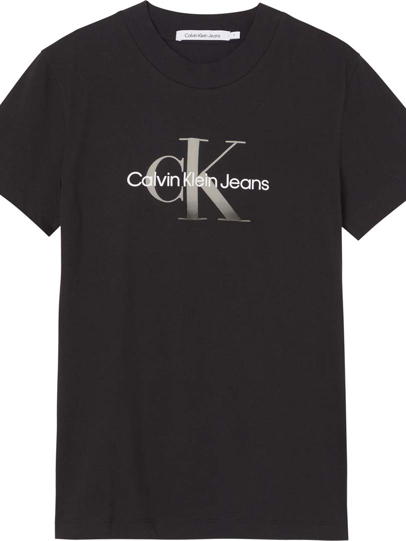 T-SHIRTS DAMA M/C-CK BLACK