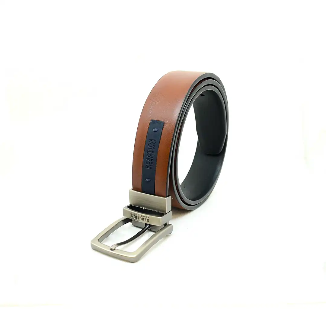 CORREA REVERSIBLE CAB.COGNAC/BLK32