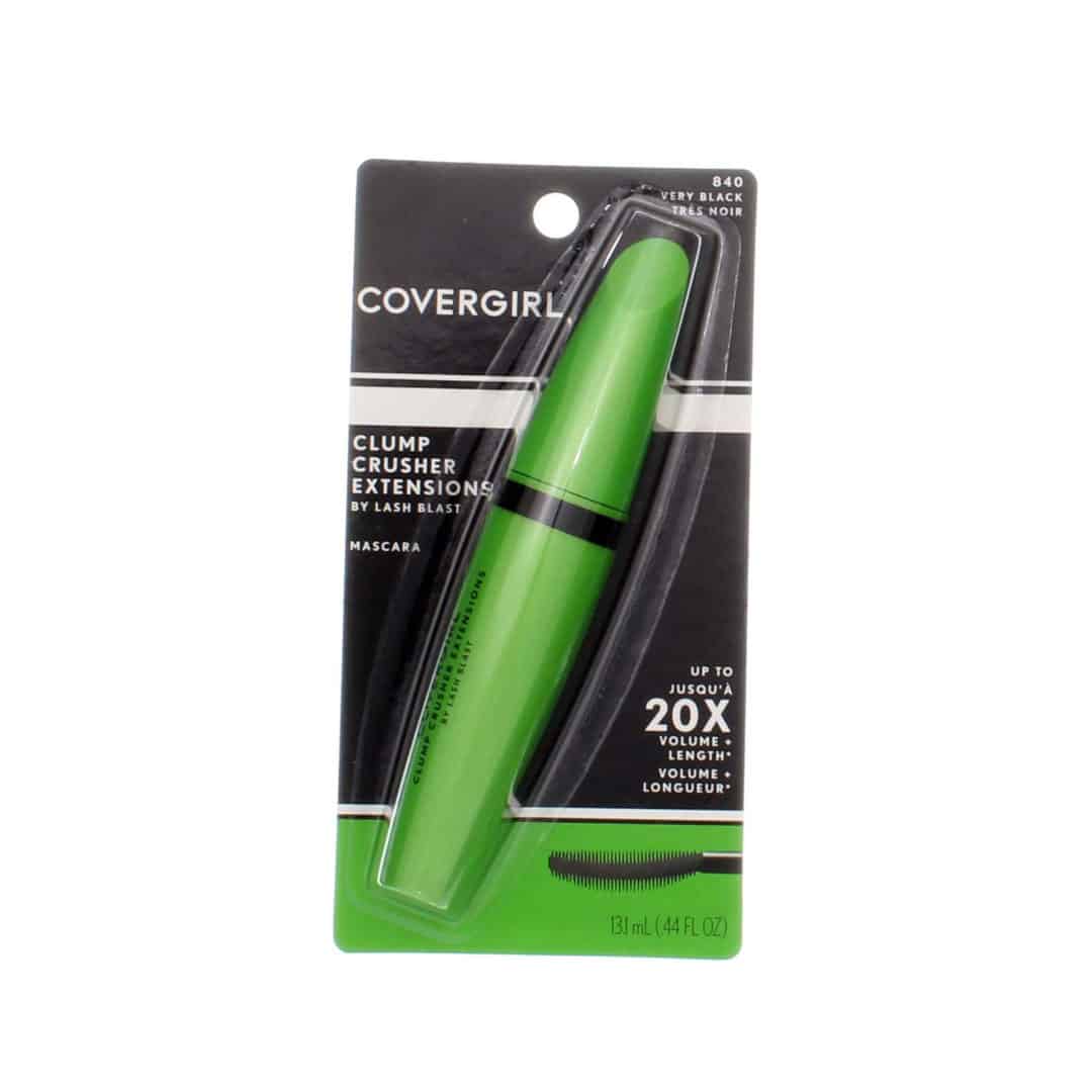 LB FUSION CLUMP CRUSHER MASCARA, VERY BLACK