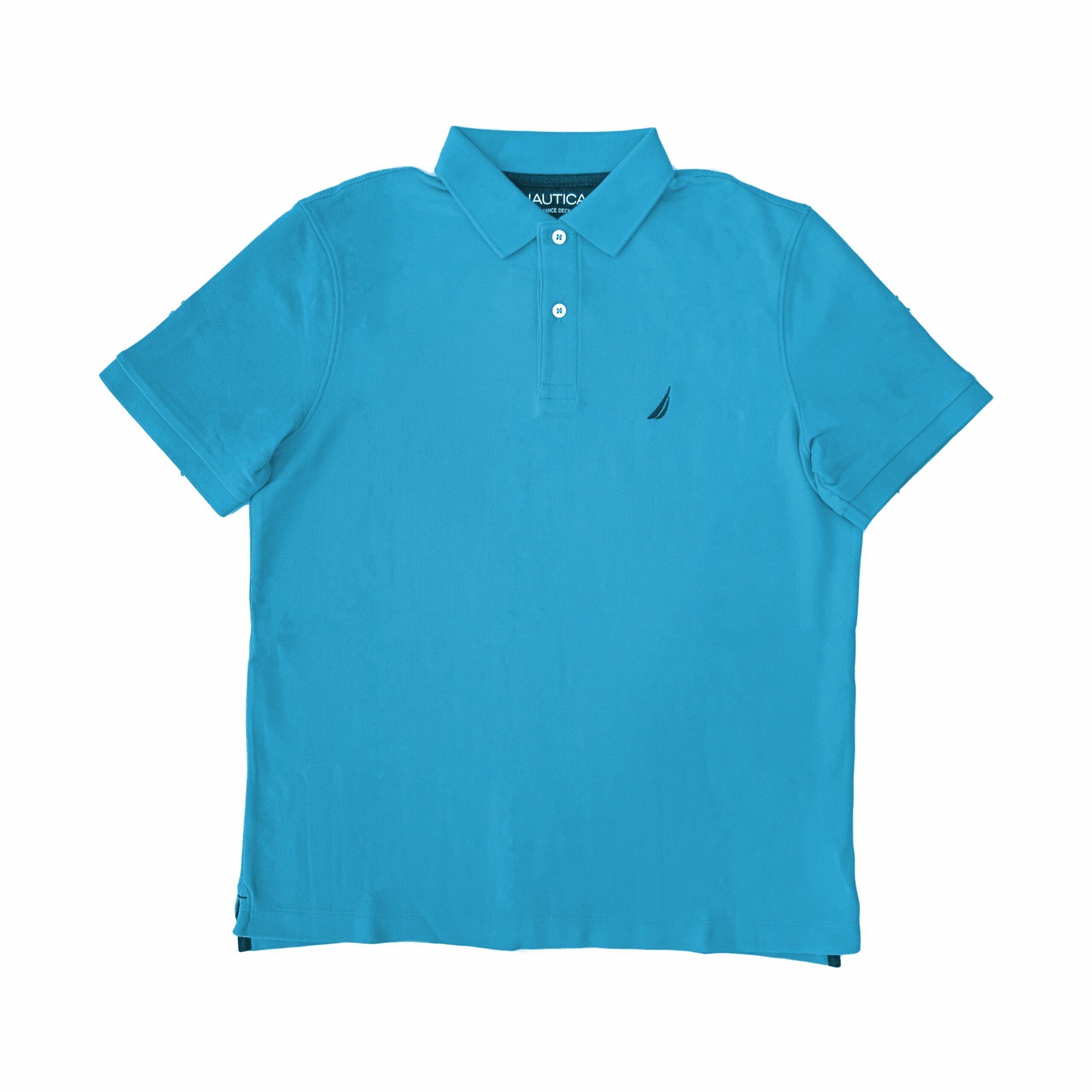 REMERA C/POLO CAB.-SCUBA BLUE
