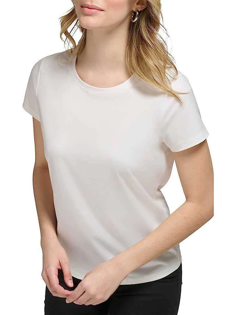 T-SHIRT DAMA -SOFT WHITE