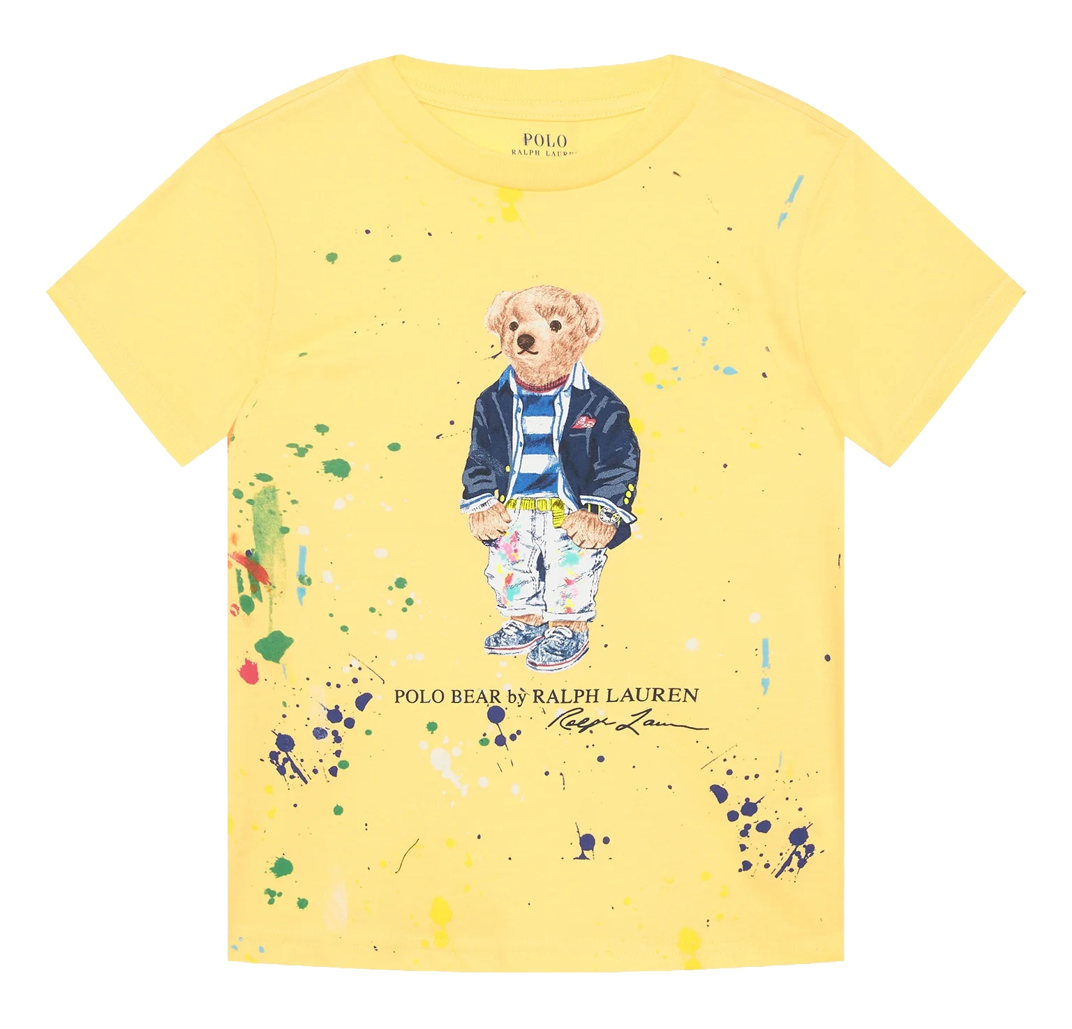 T-SHIRTS C/R BOYS-EMPIRE YELLOW