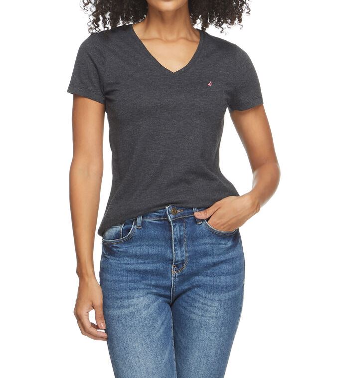 T-SHIRT DAMA-TRUE BLACK