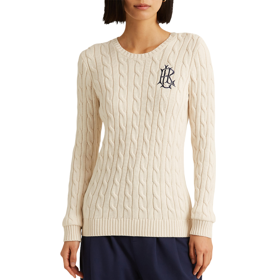 SWEATER M/L DAMA-MASCARPONE CREAM