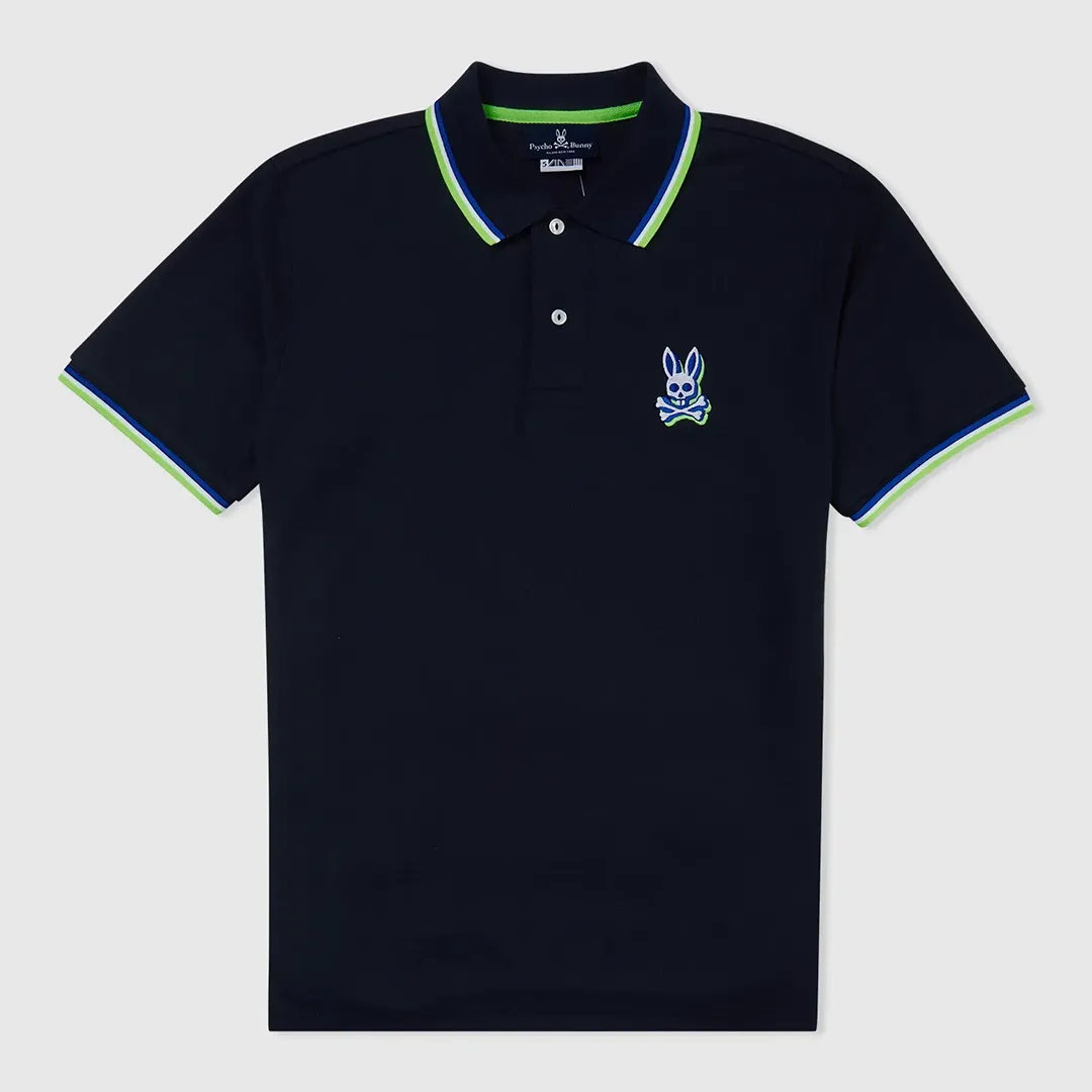 REMERA C/POLO CABALLERO-NAVY