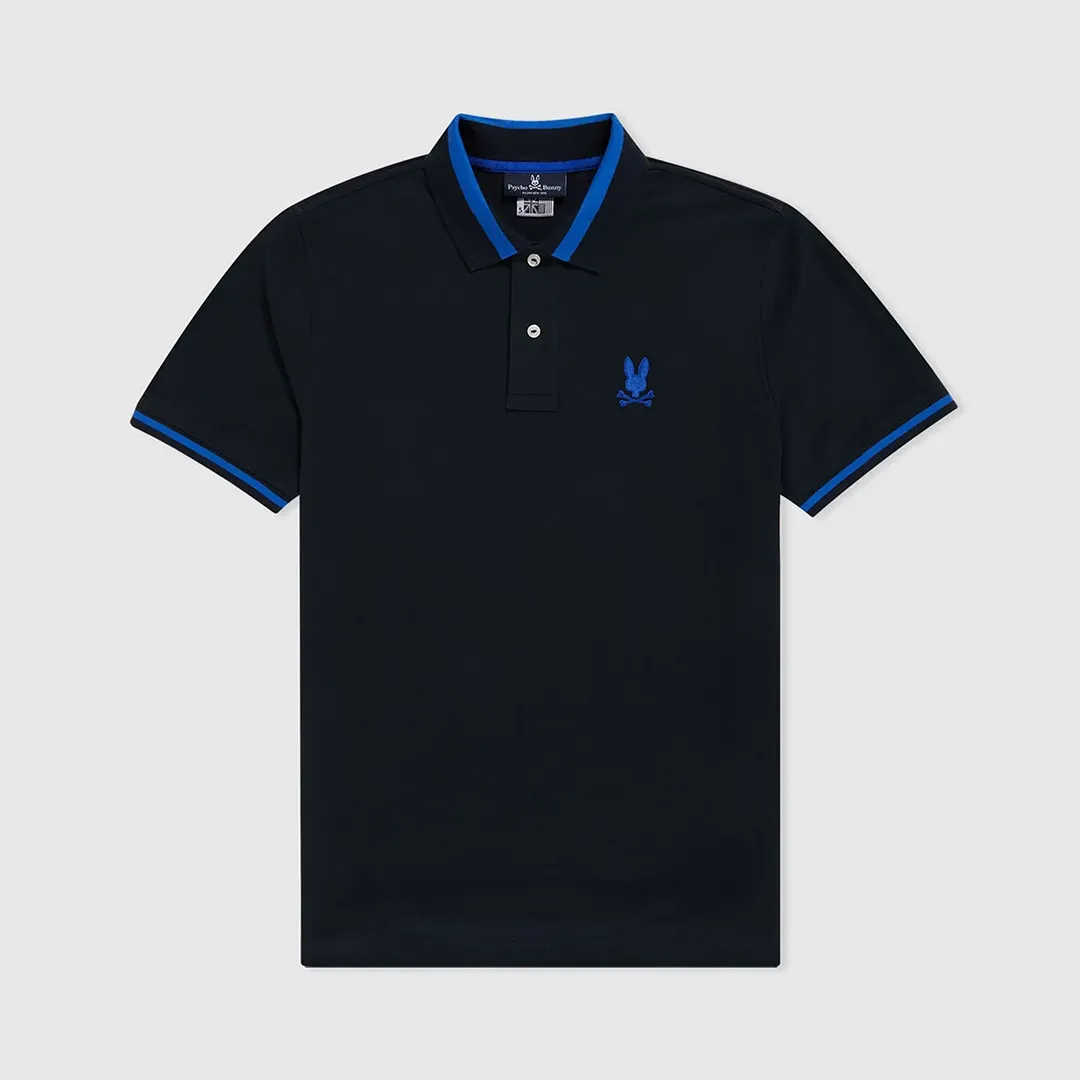 REMERA C/POLO CABALLERO-NAVY