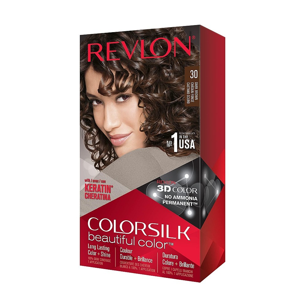 HAIR COLORSILK DARK BROWN - 3 N - ( 7798-30 )