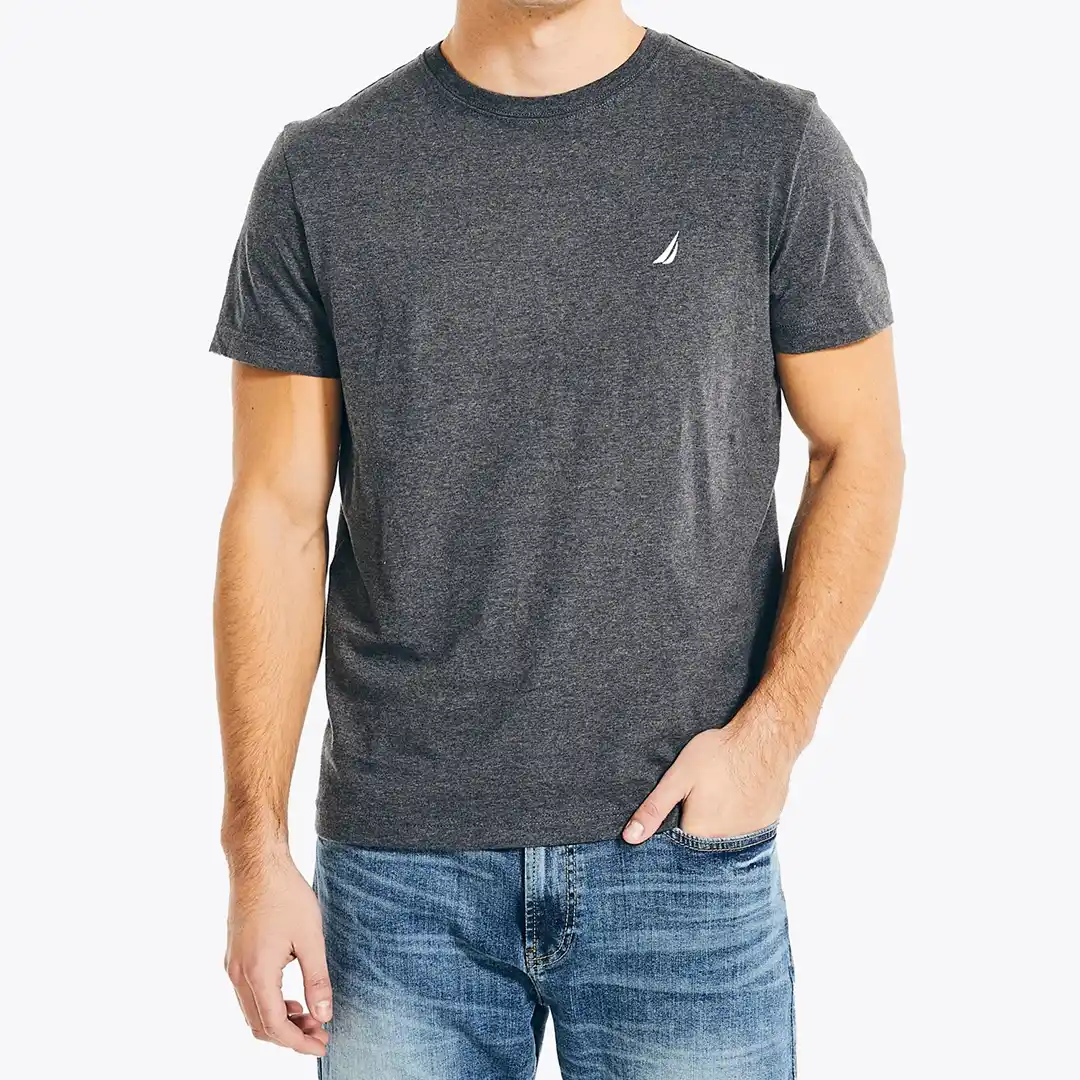 T-SHIRT CAB.-CHARCOAL HEATHER