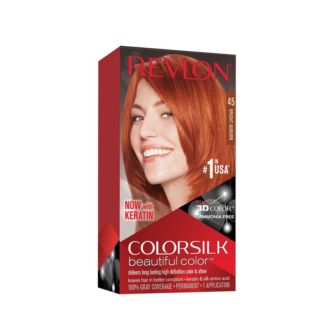 HAIR COLORSILK BRIGHT AUBURN