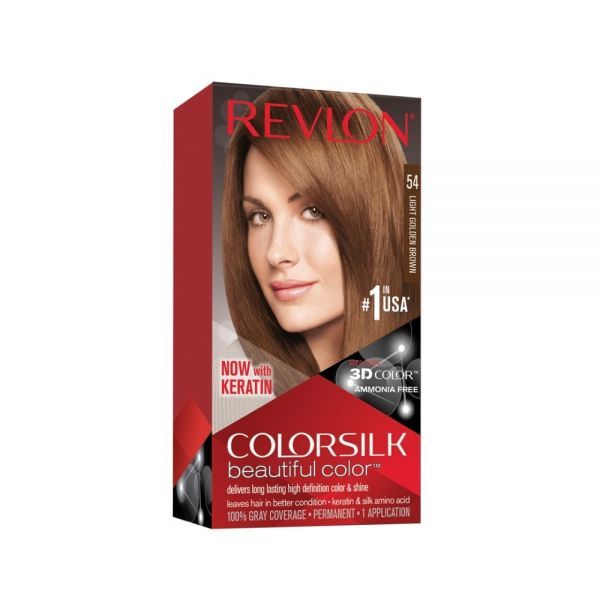 HAIR COLORSILK LIGHT GOLDEN BROWN