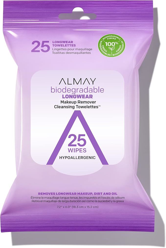 BIODEGRADABLE LONGWEAR MAKEUP REMOVER