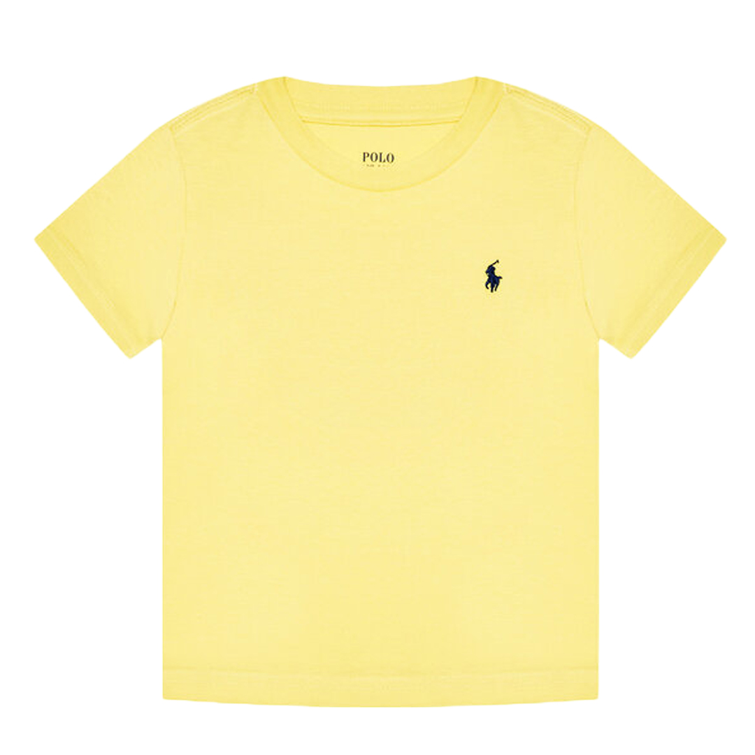 T-SHIRT C/R BOYS--EMPIRE YELLOW