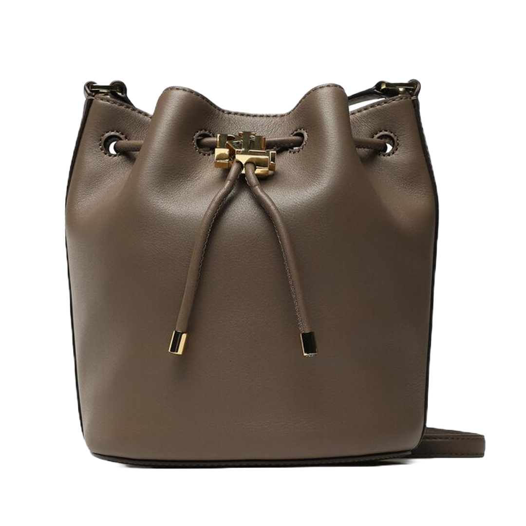 CARTERA DAMA DRAWSTRING-TRUFFLE