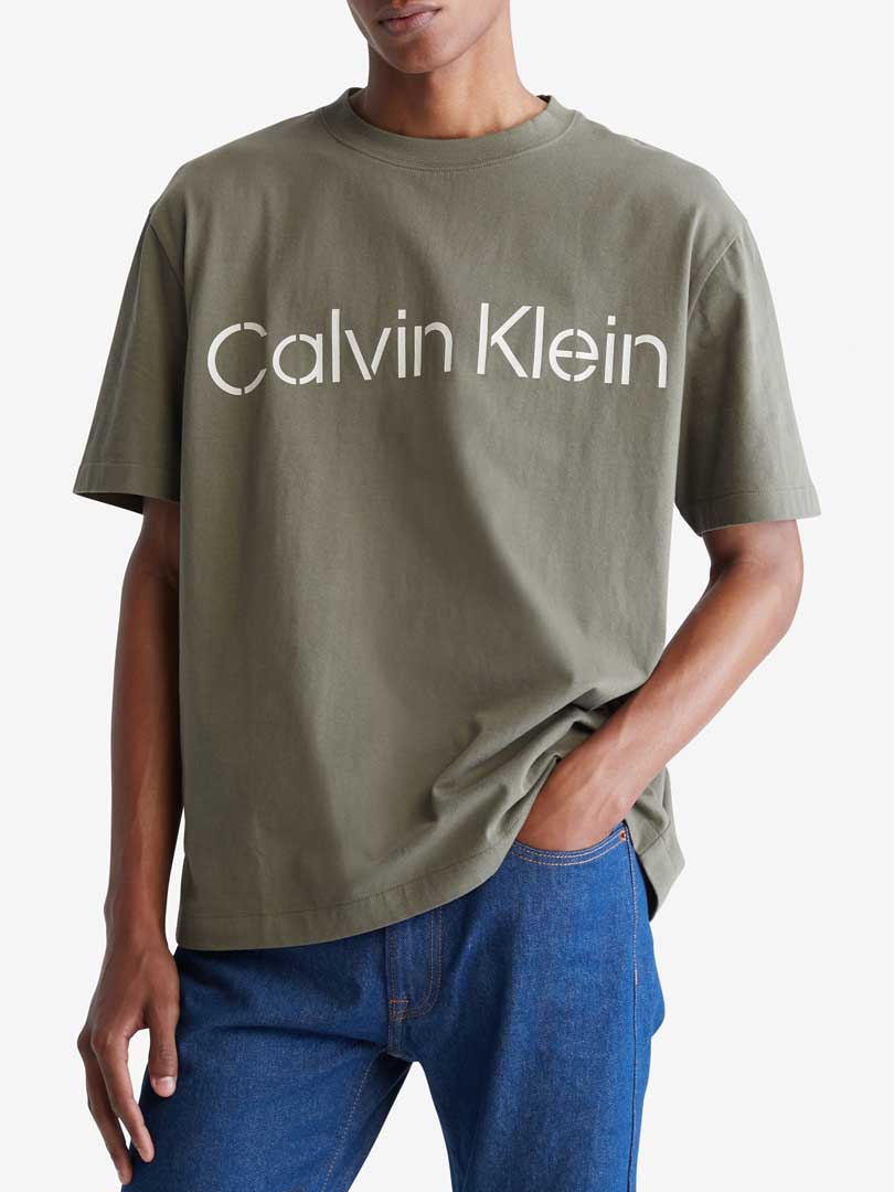 T-SHIRT CABALLERO -DUSTY OLIVE