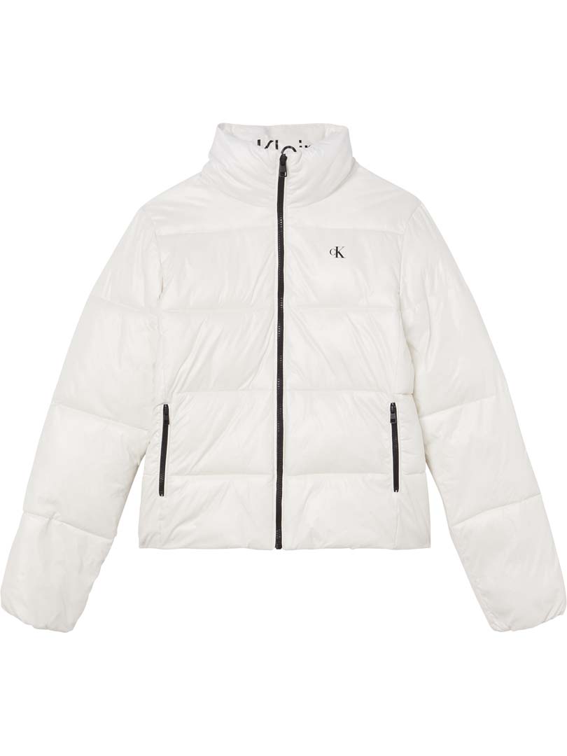 CAMPERA DAMA-IVORY/CK BLACK
