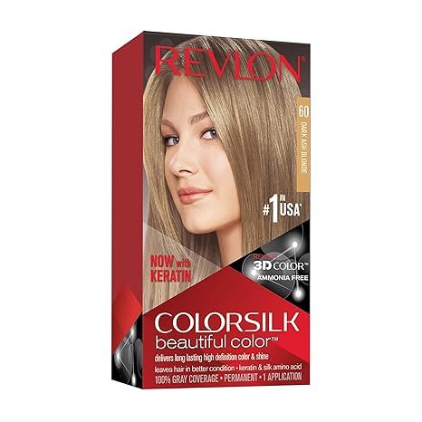 HAIR COLORSILK DARK ASH BLONDE