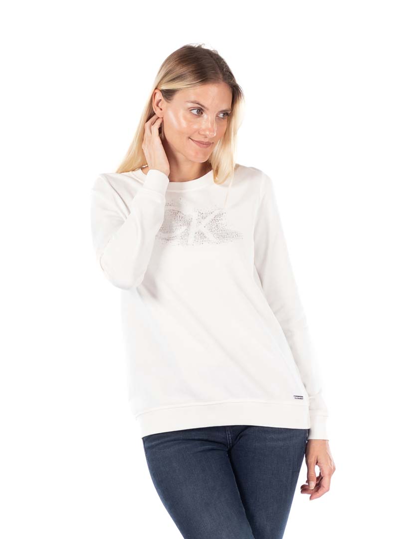 SUDADERA DAMA-SOFT WHITE