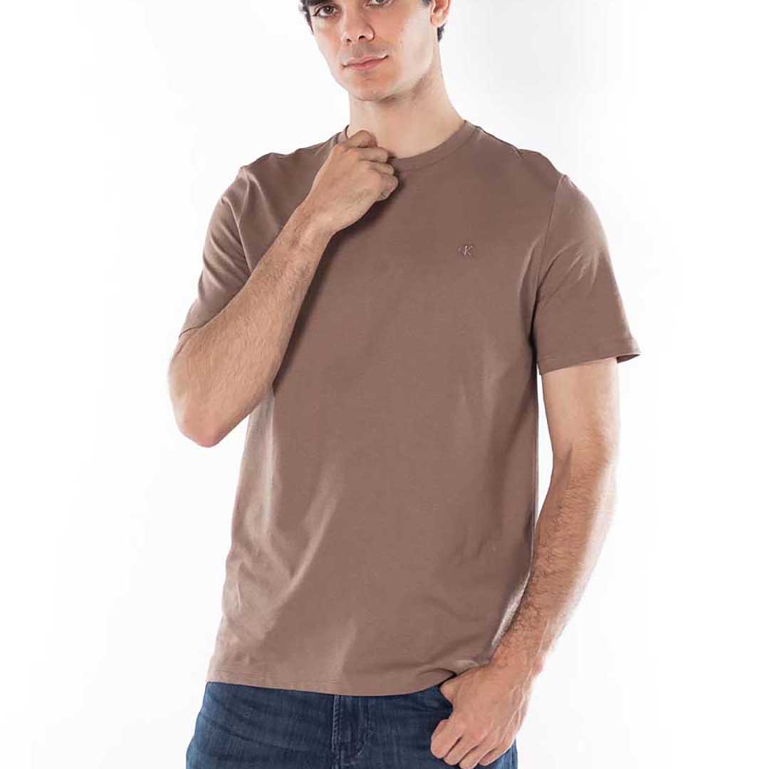 T-SHIRT CABALLERO -MAUVE BROWN