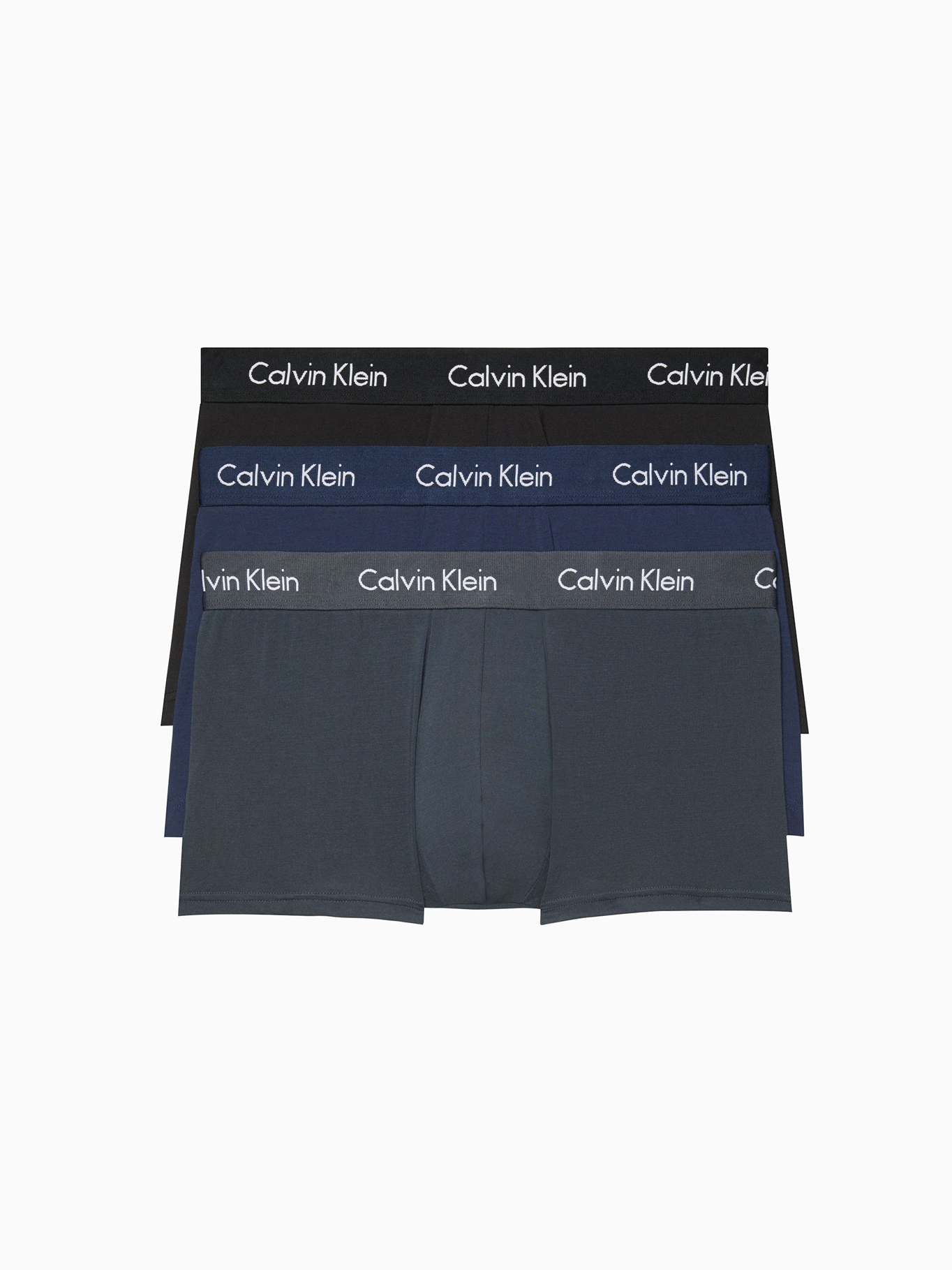 BOXER TRUNK PQX3-BLACK/MINK/BLUE SHADOW