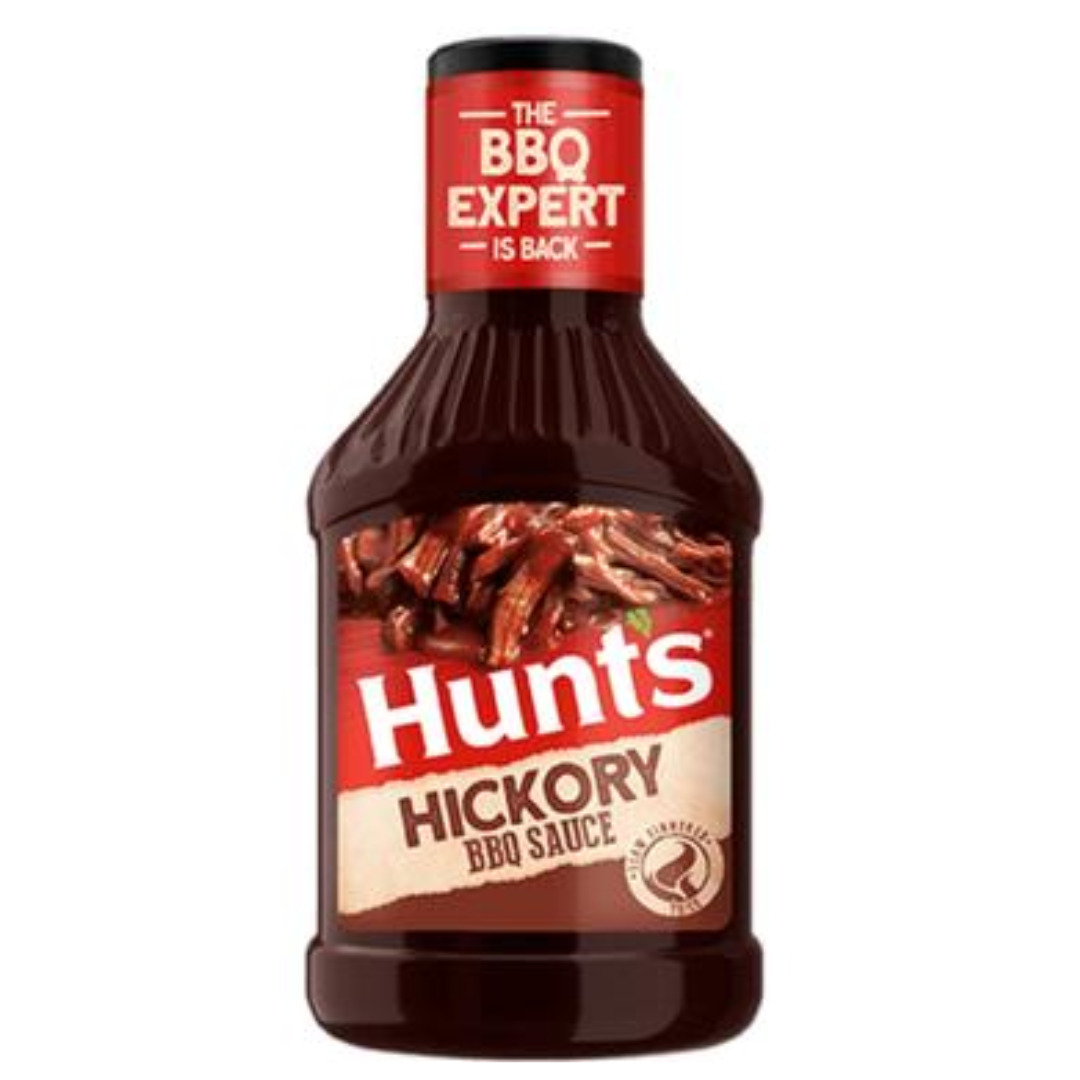 HUNTS BBQ SAUCE HICKORY 12/18OZ