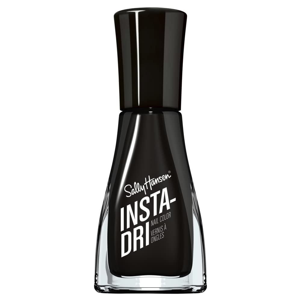 INSTA DRI FAST DRY NAIL COLOR, BLACK TO BLACK