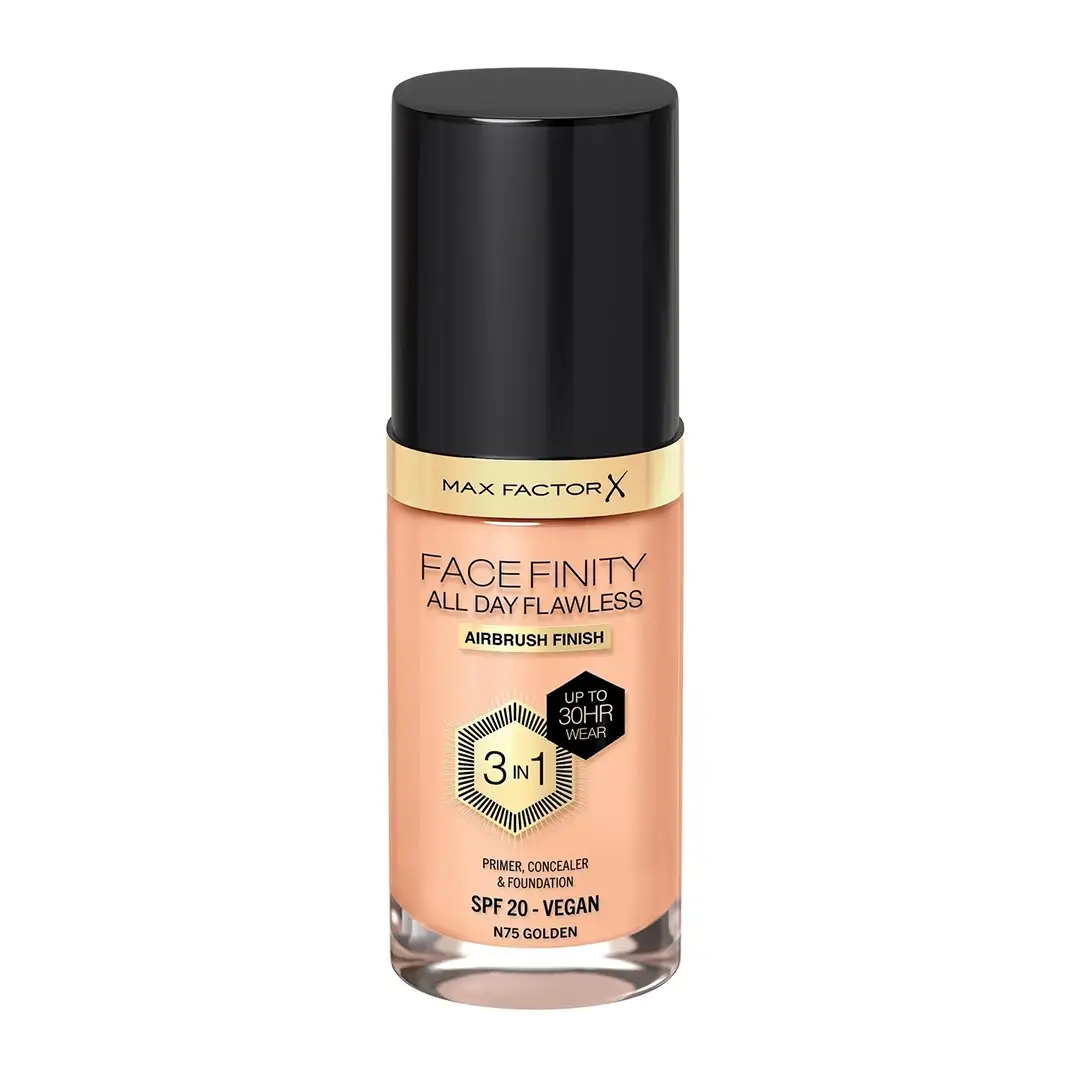 FACEFINITY ALL DAY FLAWLESS LIQUID 3 IN 1, GOLDEN