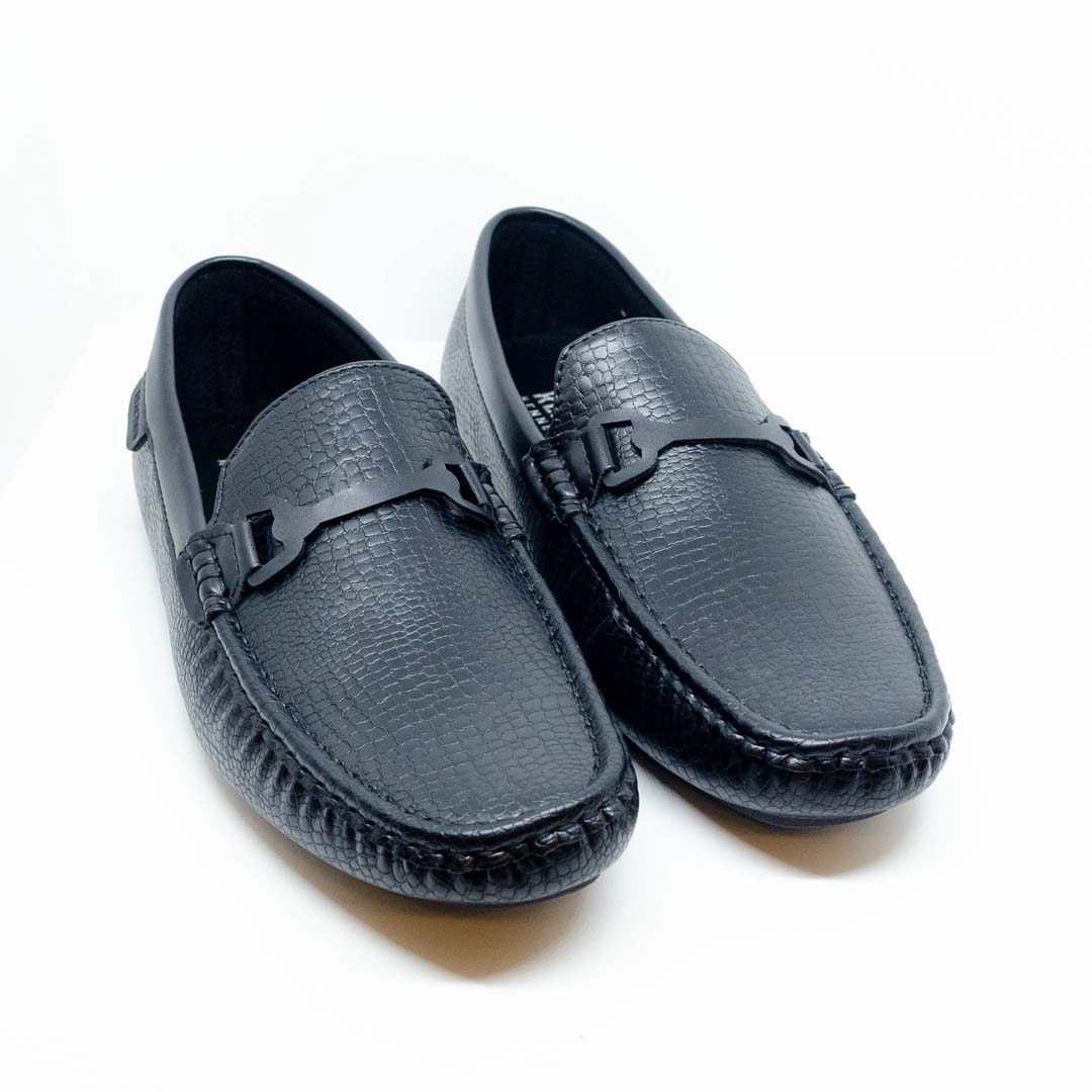 MOCASIN CAB.DASHER CROCCOBLACK40