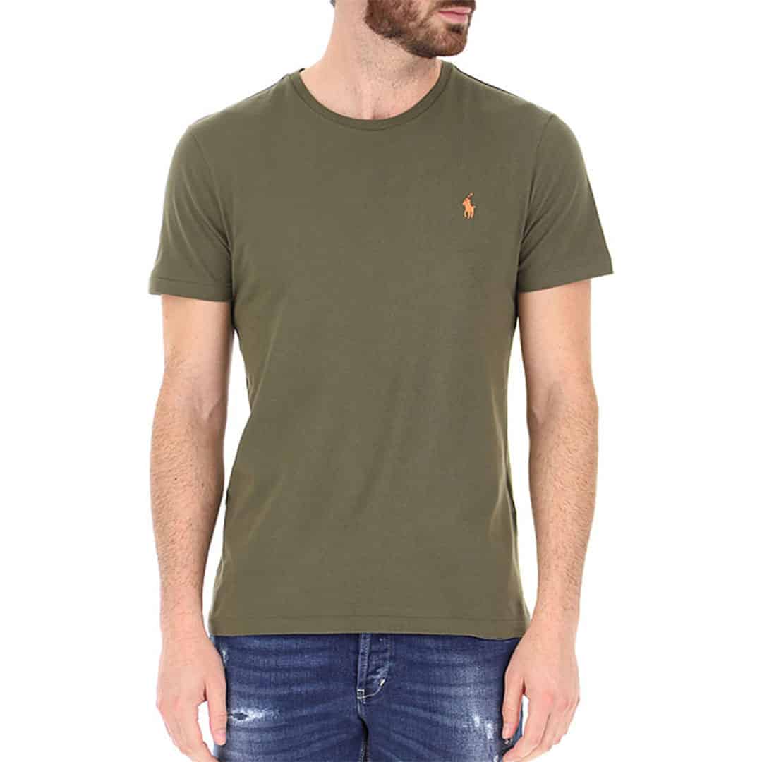 Tshirt C/Slim-DEFENDER GREEN/C2226