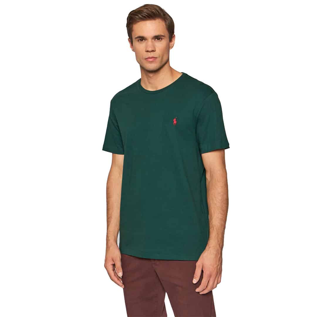 Tshirt C/Slim-COLLEGE GREEN/C3961