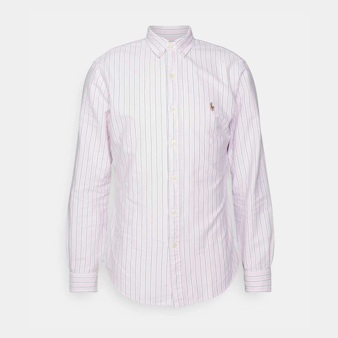 Camisa Caballero -1965B CARMEL PINK/NAVY MULTI