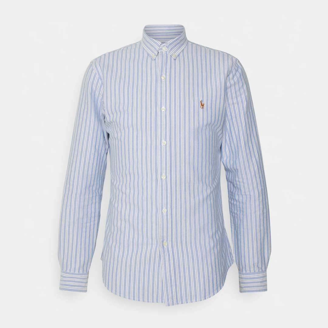 Camisa Caballero -1965 BLUE MULTI/WHITE