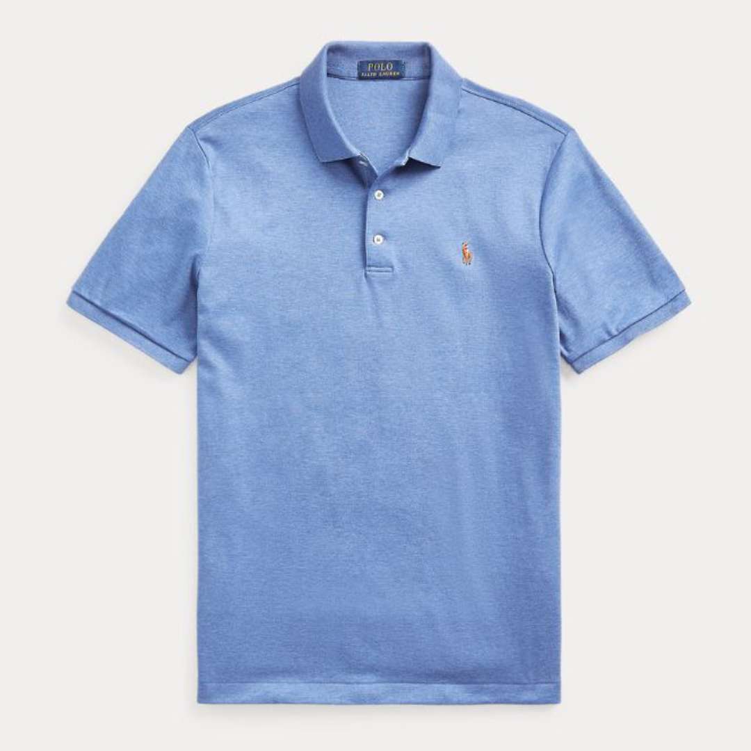 Remera c/Polo -FADED ROYAL HEATHER