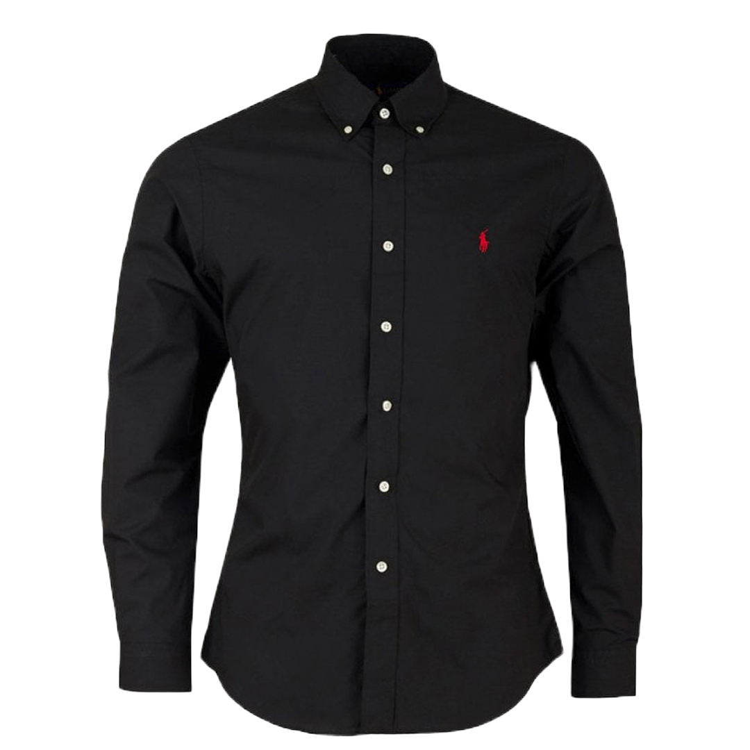 CAMISA M/L CAB. -POLO BLACK